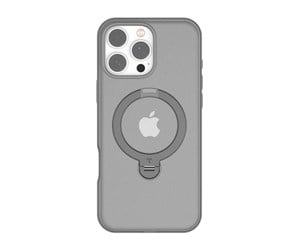 Mobil - Deksel og etui - Torras Ostand Spin Case for iPhone 16 Pro (Gray) - X00FX1987