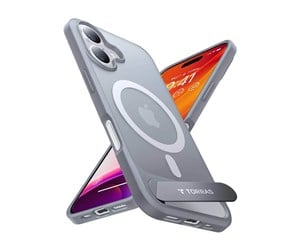 Mobil - Deksel og etui - Torras Pstand Series Case for iPhone 16 Plus (Titanium gray) - X00FX1941