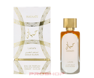 Parfyme & Dufter - Lattafa Hayaati Gold Elixir EDP Spray – 100ml - 6291107457895