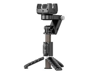 Mobil - Andre tilbehør - APEXEL Gimbal/stand with light Q18 (black) - Q18