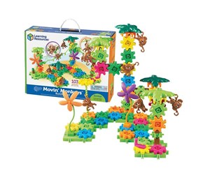 Byggesett - Learning Resources Gears! Movin’ Monkeys Building Set LER 9119 - LER 9119