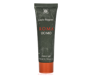 Kroppspleie - Laura Biagiotti Roma Uomo Shower Gel – 50ml - 1100000033110