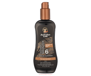 Kroppspleie - Australian Gold Spray Gel Instant Bronzer SPF6 - 054402720899