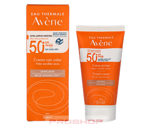 Kroppspleie - Avene Colour Cream SPF50+ - 3282770149524