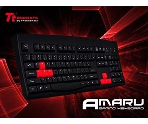 Tastatur - Thermaltake Tt eSPORTS Amaru - Tastatur - Amerikansk Engelsk - Svart - KB-AMR009USD