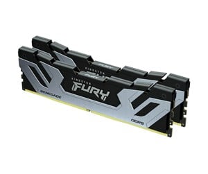 RAM - Kingston FURY Renegade DDR5-8400 - 48GB - CUDIMM for Intel - CL40 - Dual Channel (2 pcs) - Intel XMP - Svart - KF584CU40RSK2-48