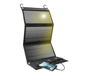 Mobil - Adaptere og ladere - SBS Solar-Powered Battery Charger 21W - TESOLARCHG21W