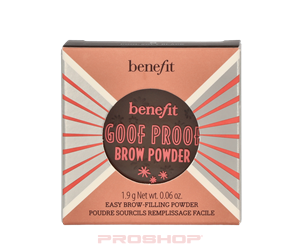 Sminke - Benefit Cosmetics Goof Proof Brow Powder - No. 6 Cool Soft Black - 602004140449