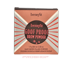 Sminke - Benefit Cosmetics Goof Proof Brow Powder - No. 5 Warm Black-Brown - 602004140418