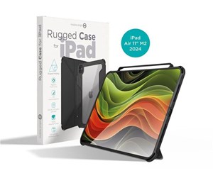 Nettbrett - Deksler og etui - Mobile Origin Rugged Case for  iPad Air 11" M2 2024 - black - RCIPA-11-2024-BLK