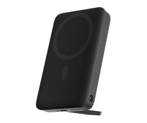 Nødlader - Aukey Magnetic powerbank PB-MS02 10000mAh 15W (black) Nødlader - Svart - 10000 mAh - PB-MS02 Black