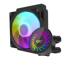 Prosessor-kjøler - Darkflash DCS120 CPU liquid cooling (black) - CPU Vannkjøling - Max 30 dBA - DCS120 BLACK