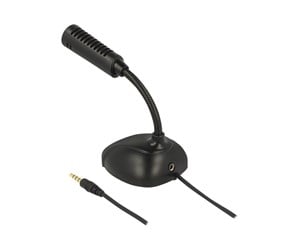 Mikrofon - DeLOCK Condenser Microphone Omni-Directional - Smartphone - 65872