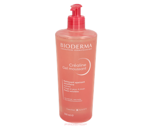 Ansiktspleie - Bioderma Crealine Gel Moussant - 500 ml - 3701129804834