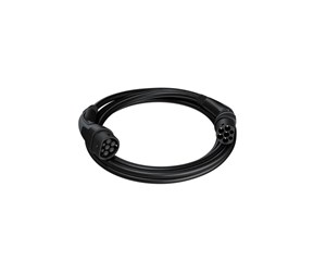 Lading av elbil - go-e Type 2 cable, Black Edition, 2.5 m (up to 22 kW) - CH-10-07-6