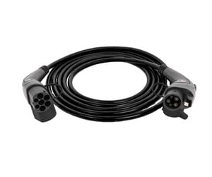 Lading av elbil - go-e Type 1 cable Black Edition 5 m (up to 22 kW) - CH-11-03