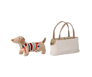 Dukker, Bamser & Utstyr - Bloomingville MINI Hilena Soft Toy with Bag 28 cm - 82049409