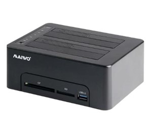 Harddisk - Tilbehør - Deltaco K3082CR Storage Drive Docking Station - K3082CR