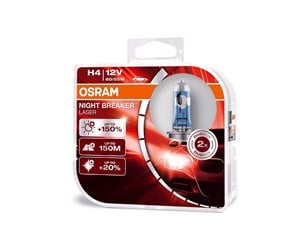 LED-lyspære - Osram Halogenlyspære H4 / 12V 60/55W Night Breaker Laser - 64193NL-HCB