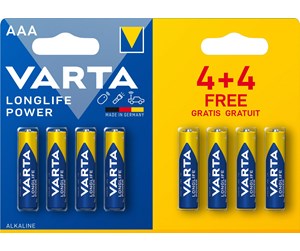 Batteri - VARTA Longlife Power AAA - 04903121448