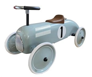 Kjøretøy - Magni Metal Ride-On Vehicle Classic Racer Olive Green - 3293