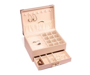 Dekorasjon - Gillian Jones - Large jewelry box with bow - Pink - Large - 12013-35