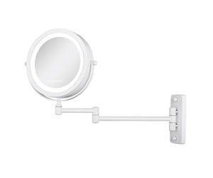 Baderomsmøbler - Gillian Jones - Double-sided wall mirror - White - 17.5 cm - 10246-90