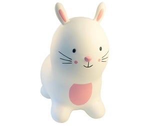 Babyleker - Magni Jumping Rabbit White - 5537