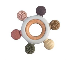 Babyleker - Magni Teether with tactile surfaces - 5547