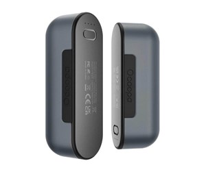 Nødlader - Ocoopa UT2s 2x5000 mAh hand warmer with powerbank function USB-C Nødlader - Grey - 5000 mAh - UT2s-GY