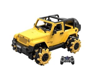 Fjernstyrt - Double Eagle Remote-controlled car 1:16 (yellow) Jeep (drift) E348-003 - E348-003yellow