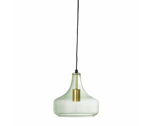 Lamper - Bloomingville - Yuser Pendant Green Glass (82068063) - 82068063