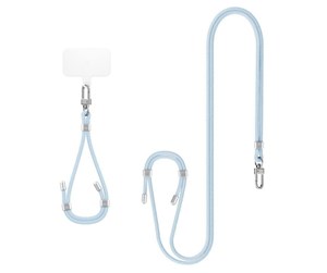 Mobil - Andre tilbehør - Spigen Universal Set 2 (Cross Body Strap 1P + Wrist Strap 1P + ConTag2 1P) - Mute Blue - AFA08364