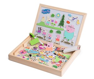 Treleker - Peppa Pig Wooden Magnetic Blackboard - 32255