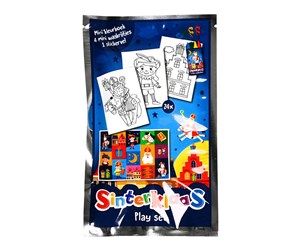 Hobbyartikler - Wins Holland - Sinterklaas coloring book with 4 crayons and stick - TK279