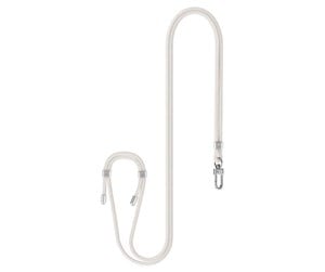 Mobil - Andre tilbehør - Spigen Universal Cross Body Strap 2 1 Pack - Pearl White - AFA08368