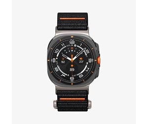 Smartklokke - Tilbehør - Spigen DuraPro Flex Strap for Samsung Galaxy Watch Ultra -  Black - AMP08773