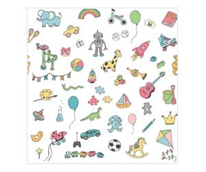 Hobbyartikler - Lobbes - Wrapping Paper Toys 3mtr - Everyday Lobbes