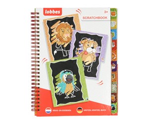 Kreative leker - Lobbes - Scratch and Do Book Animals - 960824