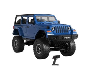 Fjernstyrt - Double Eagle RC remote control car 1:14 (blue) Jeep Crawler Pro E340-003 - E340-003blue