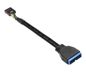 USB - Alcasa electronik Good Connections - USB internal adapter - 9 pin USB header to 19 pin USB 3.0 header - 15 cm - 5021-PST1