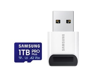 Minnekort - Samsung PRO Plus SD + USB Card Reader - 180MB/s - 1TB - MB-MD1T0SB/WW