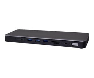 Dokkingstasjon - V7 DOCKTB4PT - docking station - Thunderbolt 4 - 2 x HDMI 2 x DP - 1GbE 2.5GbE - DOCKTB4PT