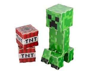 Reklameartikler - Paladone - Minecraft Creeper Construction Kit - PP13952MCF