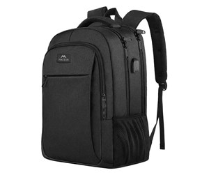 Veske/Hylster/Sekk til bærbar PC - Matein 1007 Black USB 15.6'' laptop travel backpack - 1007