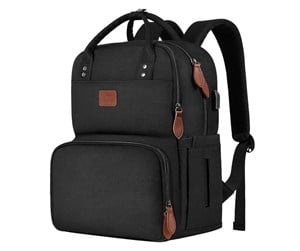 Veske/Hylster/Sekk til bærbar PC - Matein Laptop Backpack / Lunch Bag 15.6'' 1162 USB Black - 1162