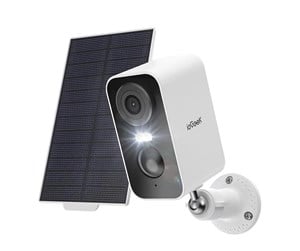 Overvåkningskamera - ieGeek Wireless 3MP WiFi outdoor camera ZS-GX3S white with solar panel - ZS-GX3S White