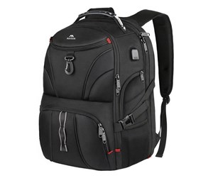 Veske/Hylster/Sekk til bærbar PC - Matein 17'' laptop travel backpack 1211 Black - 1211