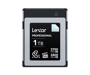 Minnekort - Lexar Professional DIAMOND CFexpress 4.0 card Type B - 3700MB/s - 1TB - LCXEXDM001T-RNENG