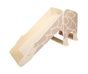 Babyleker - Small Foot - Wooden Indoor Slide Giraffe Wildlife - 12424